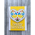 Simon Says Stamp Stencils LAYERED FOLKSY HEART ssst221676c  Birthday Card | color-code:ALT03