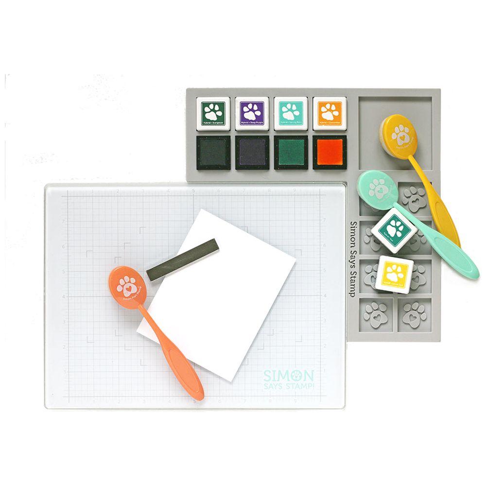Simon Says Stamp CORNER INK CUBE HOLDER st0102 With Simon Inks | color-code:ALT01