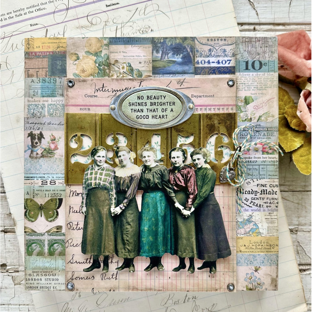 Tim Holtz Flip Top Distress Paint LOST SHADOW January 2023 Ranger tdf82729 Vignette Display Panel | color-code:ALT05