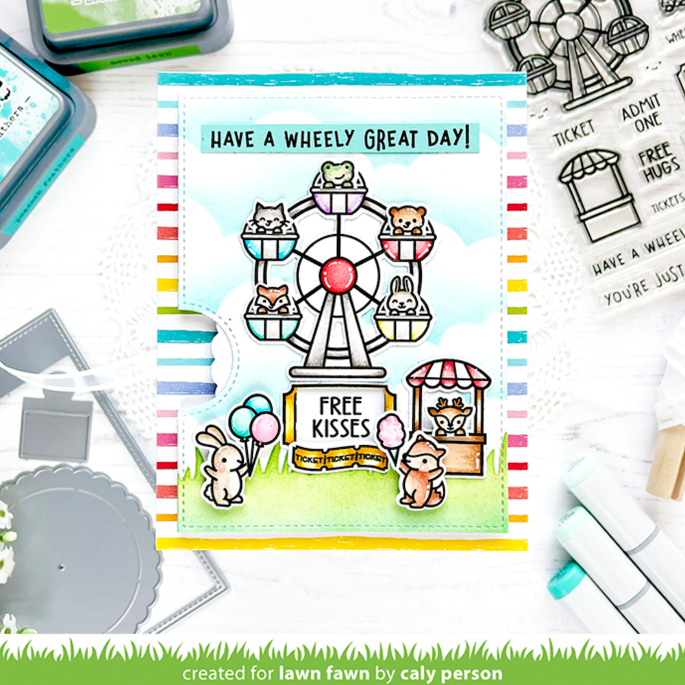 Tim Holtz Distress Oxide Ink Pad MOWED LAWN Ranger tdo56072 Have A Great Day Card | color-code:ALT997