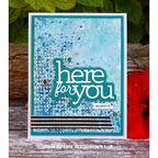 Tim Holtz Distress Oxide Ink Pad UNCHARTED MARINER Ranger tdo81890 Here For You Card | color-code:ALT5