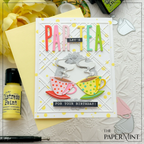Tim Holtz Distress Ink Pad SALVAGED PATINA Ranger tim72737 Tea Lover Card | color-code:ALTB07